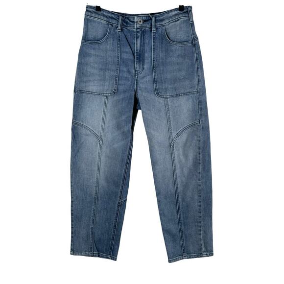 Pilcro and the Letterpress Blue Straight Leg Jeans - Picture 1 of 9